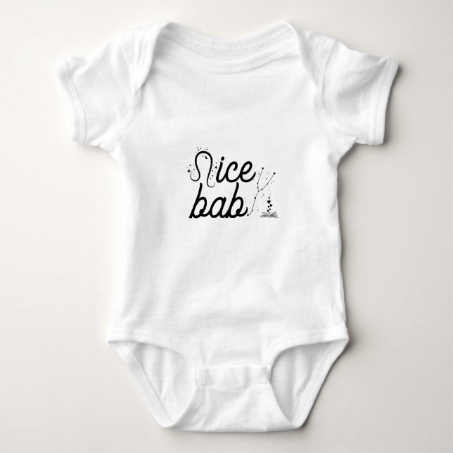 Body manche courte personnalisé pour bébé (Devant)