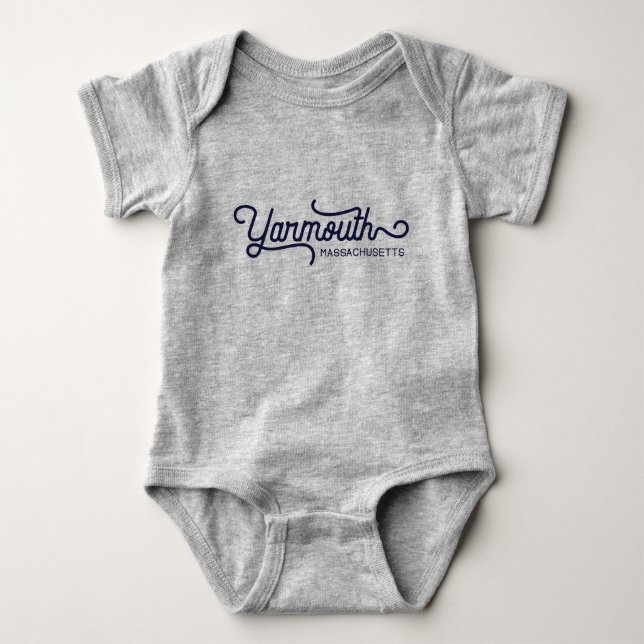 Body manche courte Yarmouth Massachusetts pour béb (Devant)
