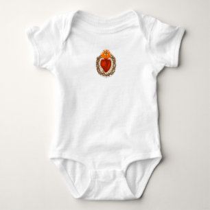 Body manche longue Bébé Sacré-Cœur de Jésus