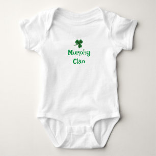 Body manche longue du clan Murphy Shamrock