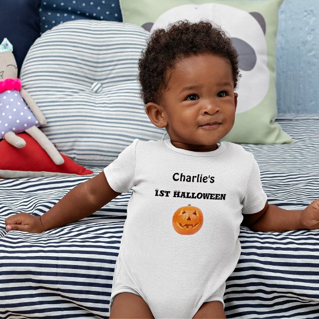 Body manche longue pour 1er Halloween bébé Nouv-né (Créateur téléchargé)