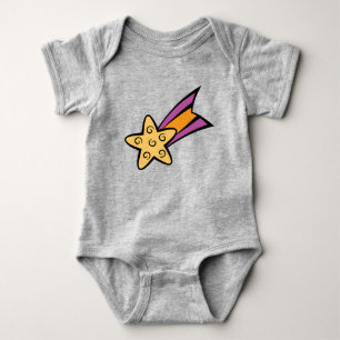 Body manchette bébé Dreams of Space Shooting Star 