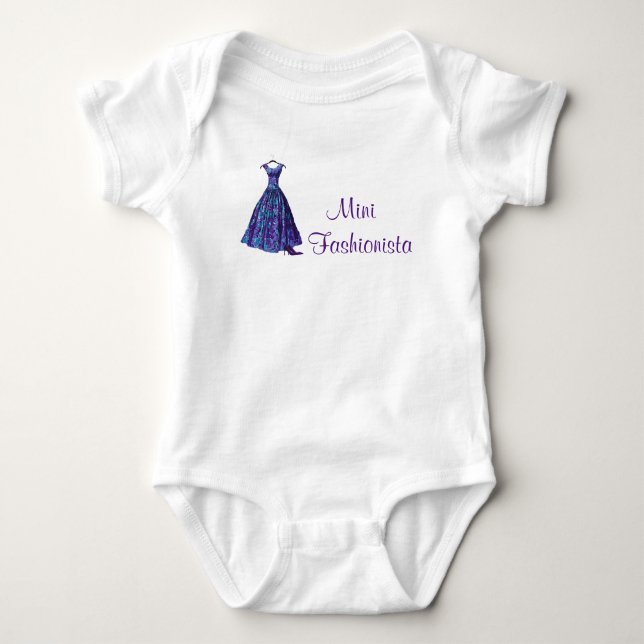 Body manchette Mini Fashionista (Devant)