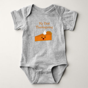 Body manchette pour bébé premier Thanksgiving