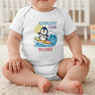 Body Manchot surfeur "Coolest Cub"