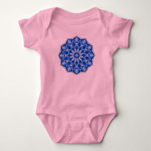 Body Mandala en bleu