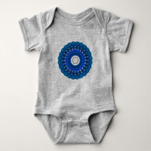 Body Mandala en Bleu Bébé et Vêtements Adultes
