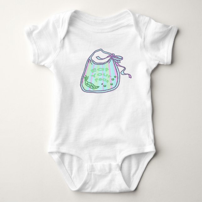 Body Mange tes petits pois bébé rompue (Devant)