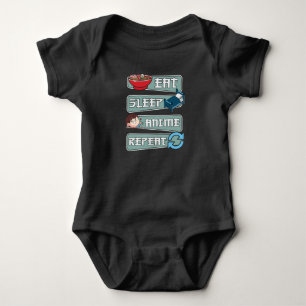 Body Manger Dormir Anime Répéter Japonais   Design Kawa