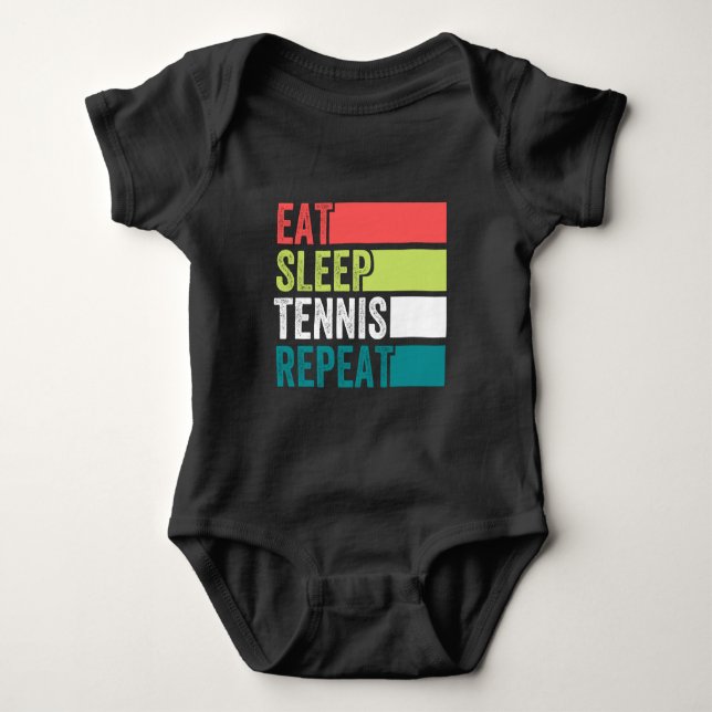 Body manger dormir tennis répéter (Devant)