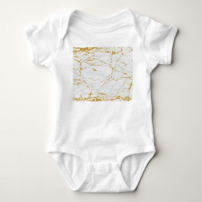Body Marbre Golden Texture Motif sans couture (Devant)