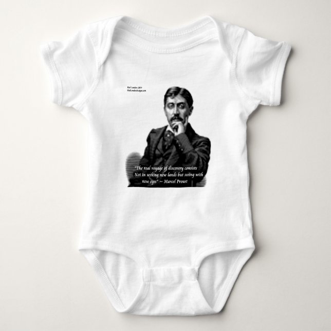 Body Marcel Proust & Célèbre Citation (Devant)