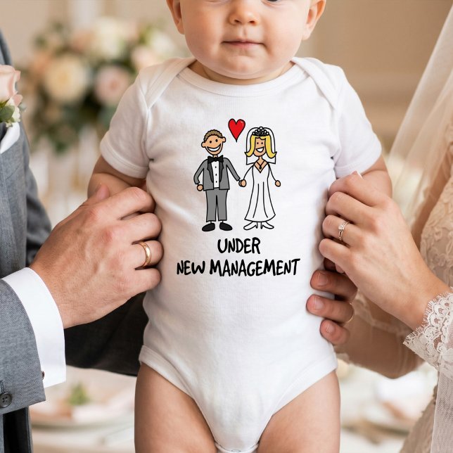Body Mariage Bébé sous Nouvelle Direction Drôle (Créateur téléchargé)