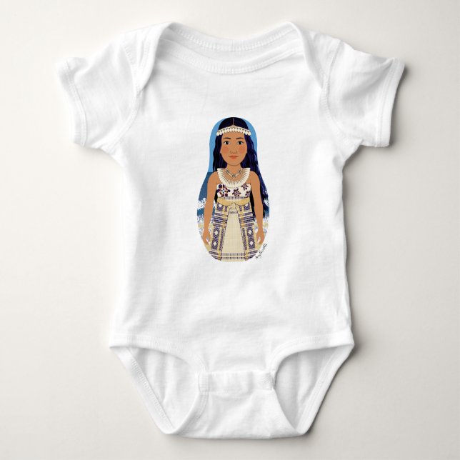 Body Marshallese Matryoshka Baby Bodysuit (Devant)