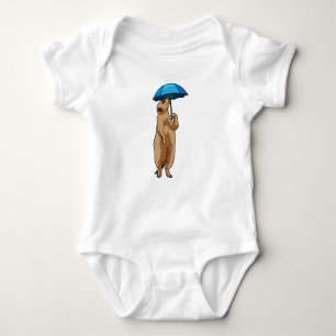 Body Meerkat avec parapluie