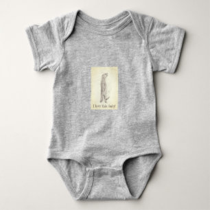 Body Meerkat. bébé, combinaison, unisex, pyjama