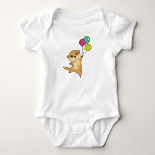 Body Meerkat Mouches Avec Ballons Animaux mignons Pour