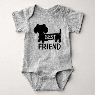 Body Meilleur Ami Dachshund One Piece Baby Outfit Unise