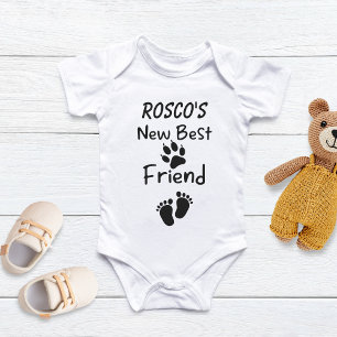 Body Meilleur ami de chiens personnalisés Bébé,Animal d