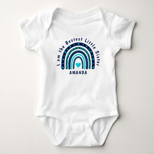 Body Meilleure petite soeur bébé bodysuit en jersey (Devant)
