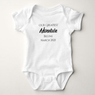 Body Meilleure tenue pour bébé aventure - Faire-part