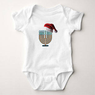 Body Menorah et Casquette du Père Noël