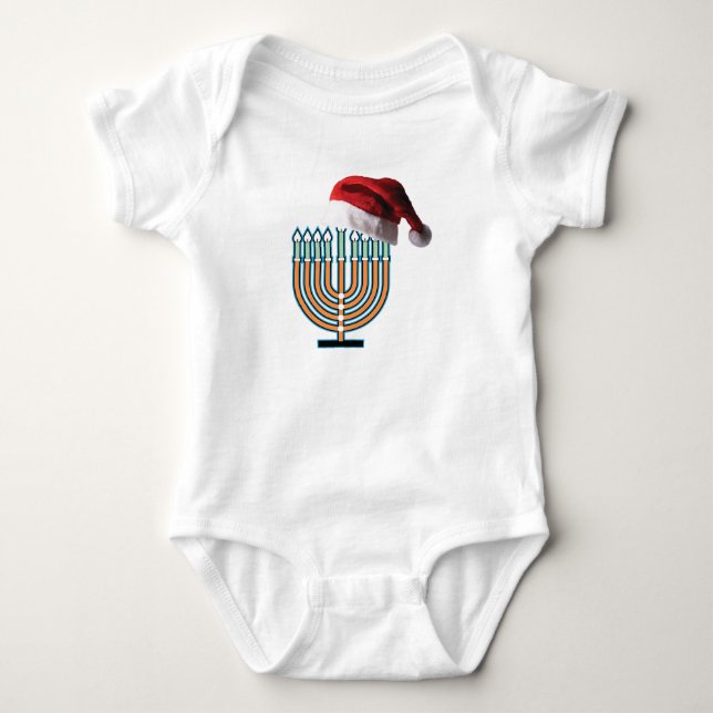 Body Menorah et Casquette du Père Noël (Devant)