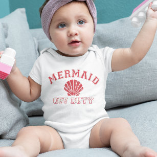 Body Mermaid Hors Service Cute bébé Vintage