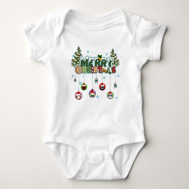 Body Merry Christmas Baby T-Shirt (Devant)