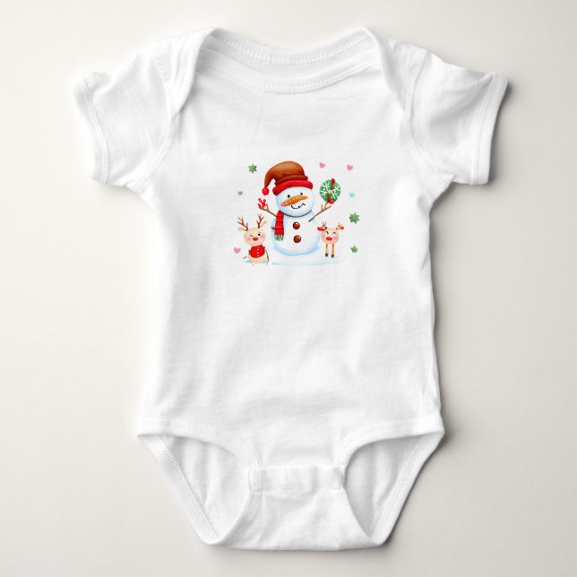Body Merry Snowman et Bright Baby Reindeers (Devant)