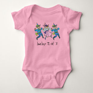 Body Merveilleux Magicien d'Oz, Bébé 2 sur 3 Triplés !