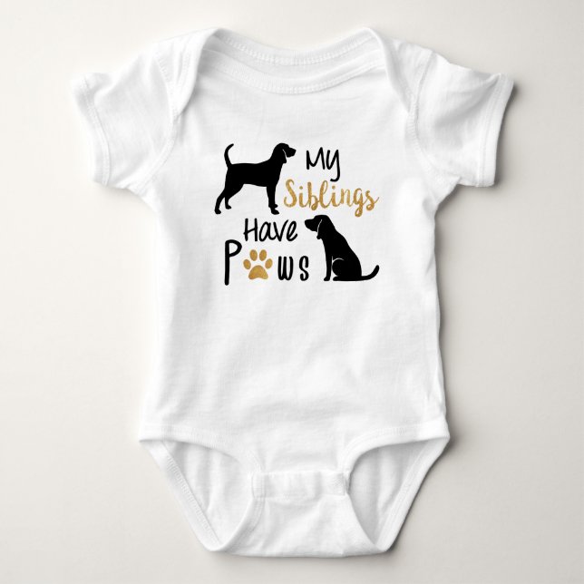 Body Mes frères et soeurs ont des pattes - deux chiens  (Devant)