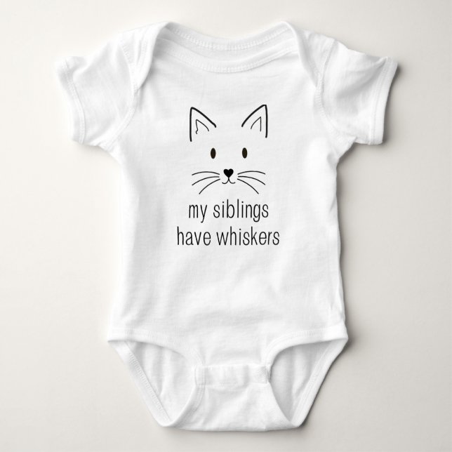 Body Mes frères et soeurs ont des Whiskers, Faire-part  (Devant)