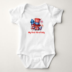 Body Mes premiers 4 juillet mignons pétards