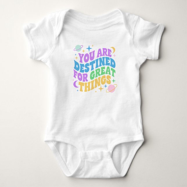 Body Message d'inspiration de future star pour les peti (Devant)
