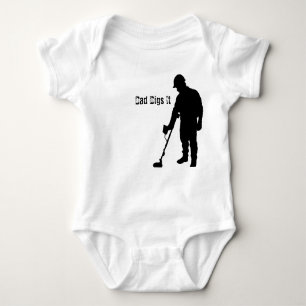 Body Métal détectant - le papa le creuse - la plante