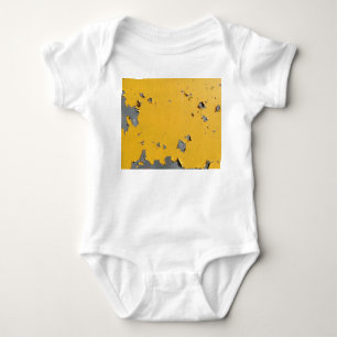 Body Métal jaune fissuré : texture sale.