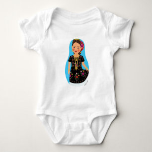 Body mexicaine, Tehuana Matryoshka Baby Bodysuit