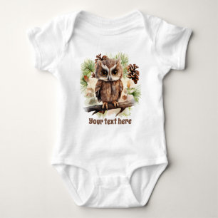 Body mignon ajouter texte owland owll unisex