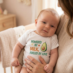 Body Mignon Alimenté par le Lait Propulsé par l'Amour A