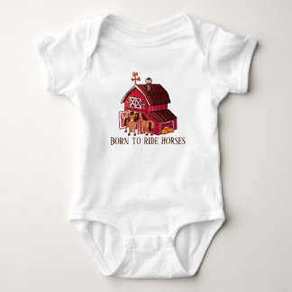 Body mignon amateur de chevaux ajouter texte unisex