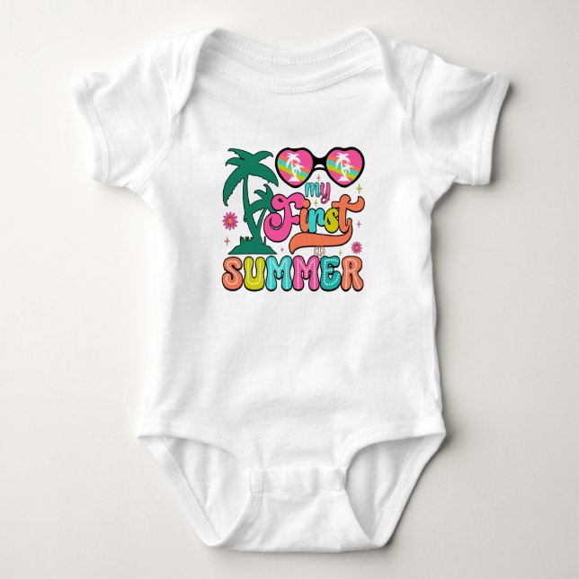 Body Mignon bébé premier Été  (Devant)
