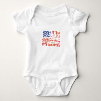 Body Mignon frère bébé américain drapeau