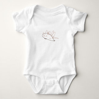 Body Mignon Hérisson Minimaliste Gribouillage pour Enfa