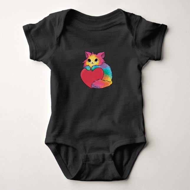 Body Mignon Kitty Cœur (Devant)