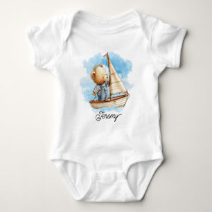 Body Mignon ours en peluche marin