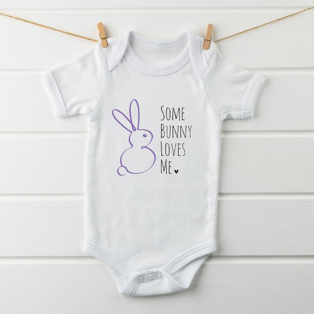 Body Mignon Pâques Some Bunny M'aime (Créateur téléchargé)