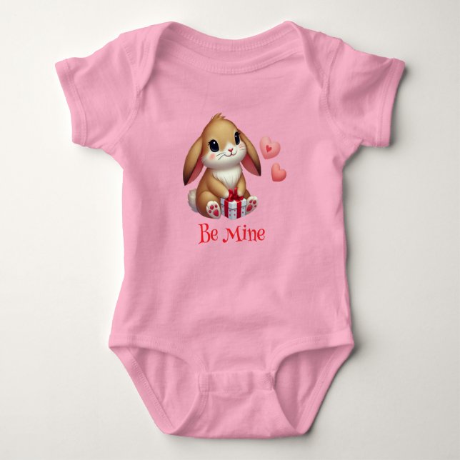Body Mignon, sois mien lapin de la Saint-Valentin  (Devant)