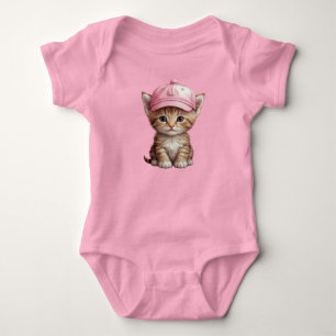 Body Mignonette Rose Une Pièce Pour Une Petite Fille