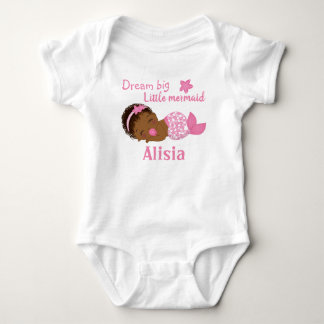 Body Mignonne Africaine Américaine Baby Girl Mermaid Bo